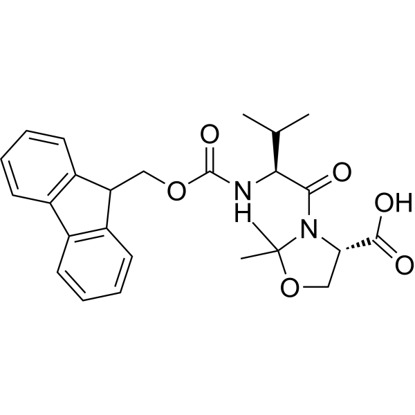 Fmoc-Val-Ser(psi(Me,Me)pro)-OH 186023-49-4